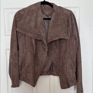 Brown Suede Women's Jacket